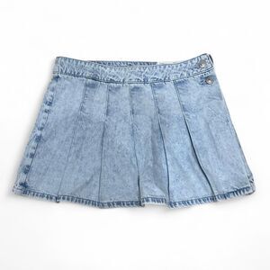 American Eagle Mini Jupe Denim Skirt Blue Casual Size 00